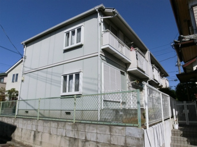 【外観】 | ロジュマン宮本 | ロジュマン宮本　軽量鉄骨造2階建て