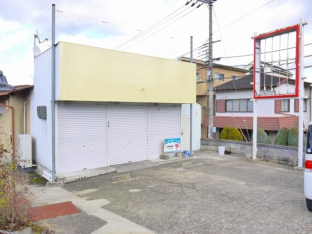 赤田町店舗の外観