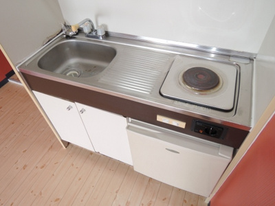 【キッチン】 | プレアール上小阪 | ☆電気コンロ１口付☆