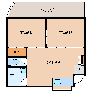 東宝ビル１１の間取り