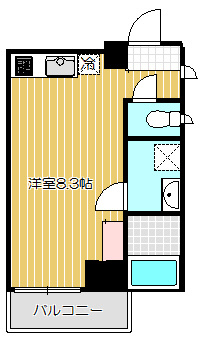 【間取り】 | トライアングル旗の台