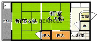 【間取り】 | 科塚マンション