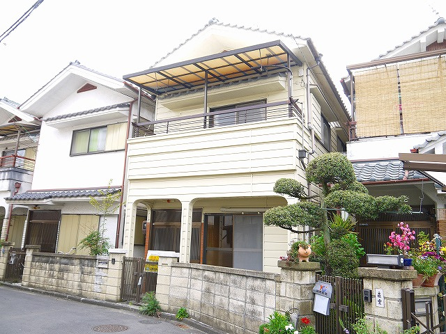 帯解戸建の外観