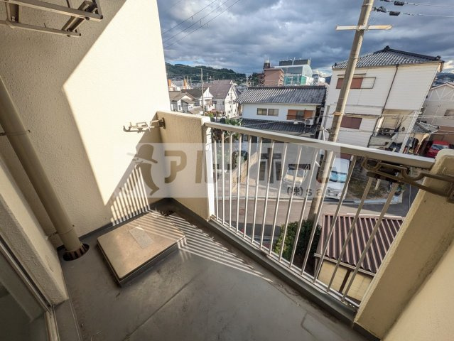 メゾン上市のバルコニー
