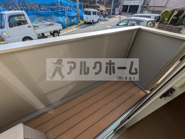 ルミエールKのバルコニー