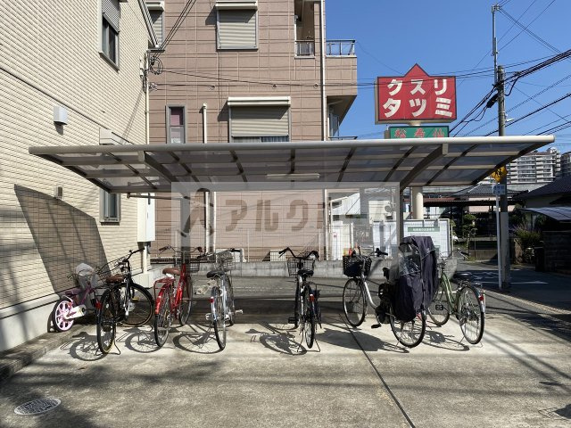 ドリーム葉月 七番館のその他共用部分|ドリーム葉月七番館（柏原市玉手町）　駐輪場