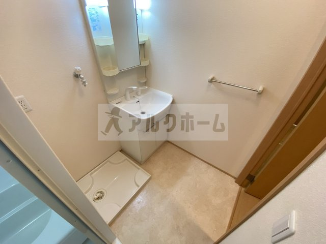 ドリーム葉月六番館の洗面所|ドリーム葉月　六番館　脱衣所