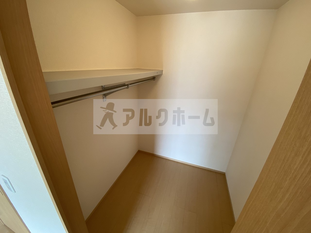 ドリーム葉月六番館の収納|ドリーム葉月　六番館　ウォーキングクローゼット