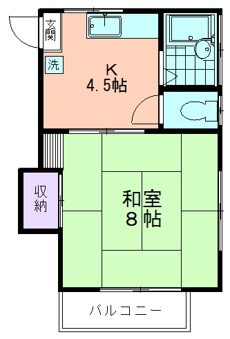 ホークス和香の間取り
