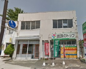 【外観】 | 岡部ビル1階 | 国道323号線沿い　居抜き物件　店舗使用可　事務所可　トイレ付