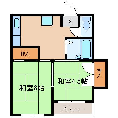 【間取り】 | シャルム山本