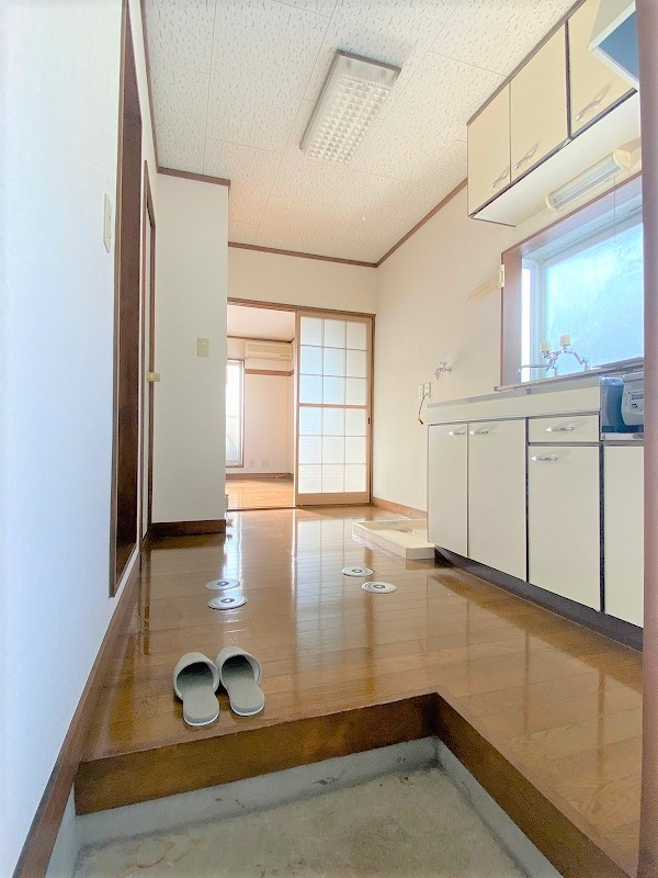 メゾンＳⅡの玄関