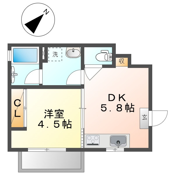 ヴィレッタの間取り