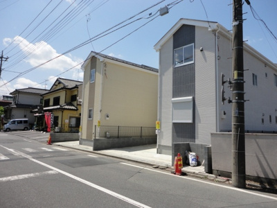 【外観】 | さいたま市桜区白鍬新築分譲住宅全4棟 | 東道路7.4M　住環境良好　利便施設充実　小中学校近隣