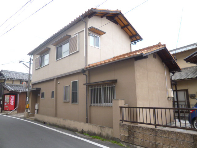 倉敷市松島の一戸建ての外観