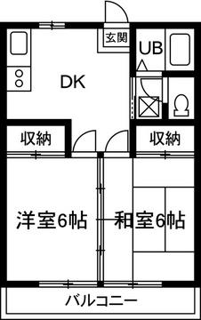 【間取り】 | クレストホーム | 和室から洋室にリフォーム済みです。