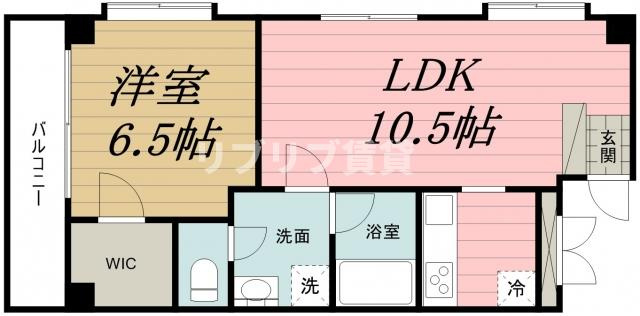 ＢＡＹ ＳＩＤＥ ＣＯＵＲＴ壱番館の間取り