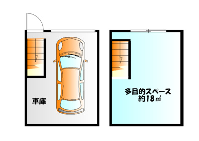【駐車場】 | 丸山町貸家