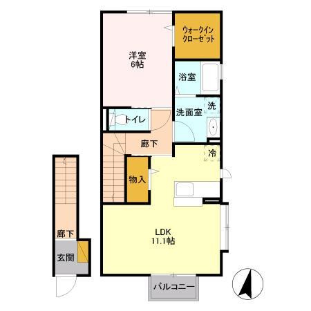 ヒルズの間取り