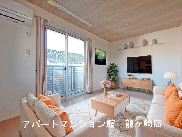 ヒルズの居間・リビング|CGで家具等を配置したものです。実際に家具等は含まれません。