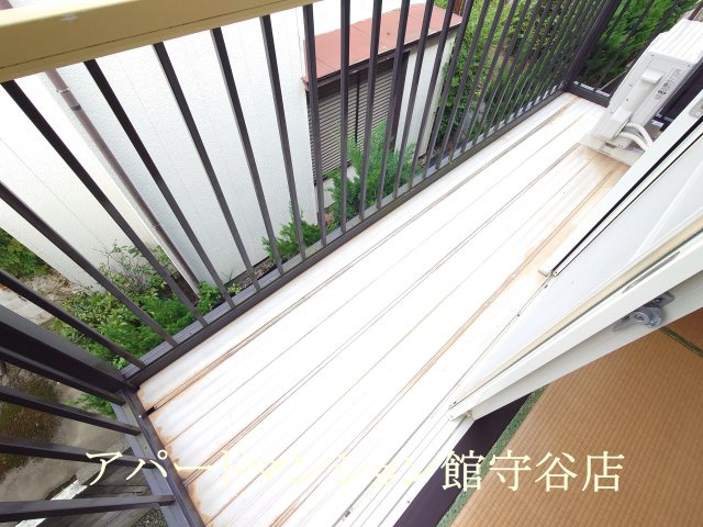 ラフォーレナミキⅡのバルコニー