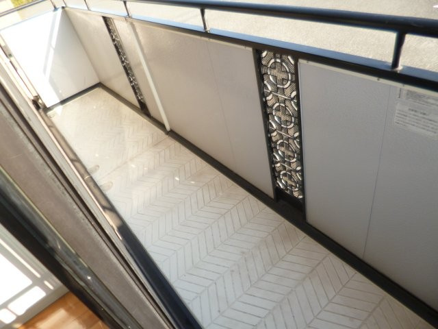 サンライズ下庄のバルコニー