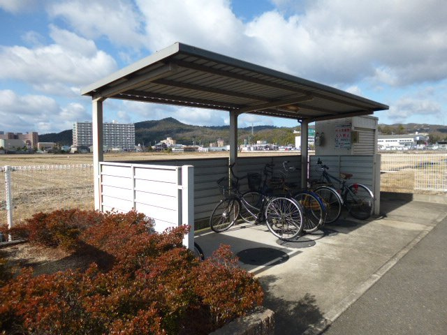 サンライズ下庄のその他共用部分|自転車置き場