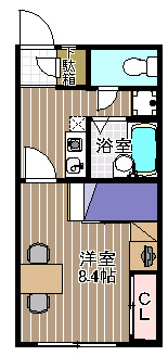 【間取り】 | レオパレス近松