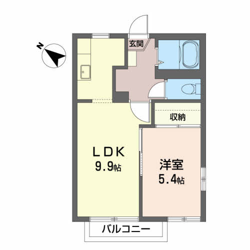 グロス･フォレの間取り
