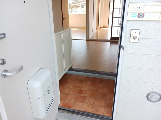 エスポワールＭの玄関