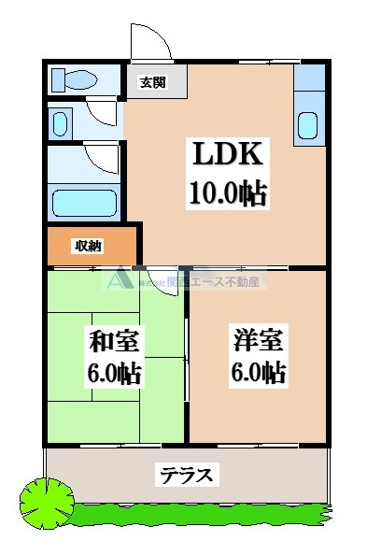 【間取り】 | セイキハイツ