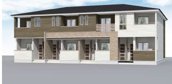 【外観】 | ブッシュクローバーⅢ | 東矢島町　大東建託　　ベイシアショッピングおおたモール近く　メモリーキー