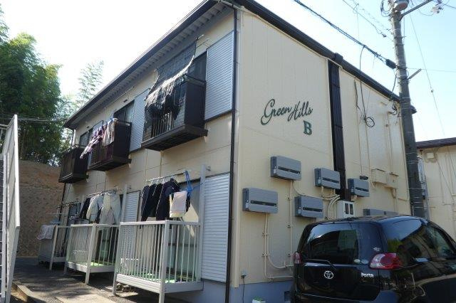 グリーンヒルズBの外観