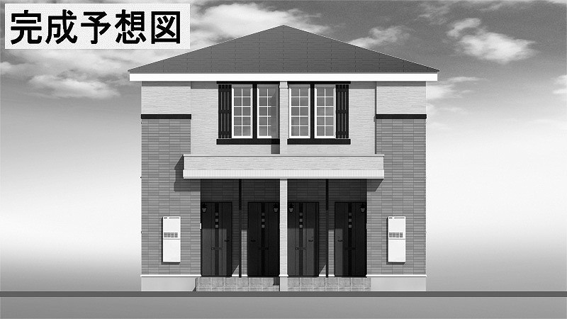 サウザンド　スカイの外観パース|★新築★全室角部屋★