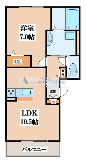 【間取り】 | グランシャリオＡ棟