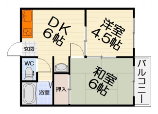 【間取り】 | 吉村ハイツ