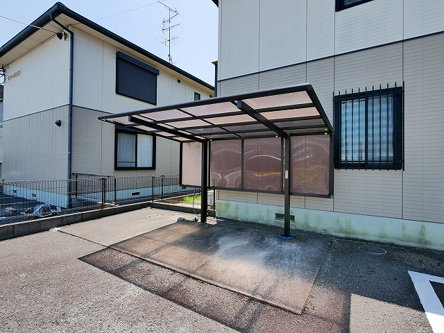 マノワール四条Aのその他共用部分|駐輪場です