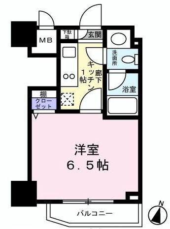 【間取り】 | レジディア恵比寿Ⅲ