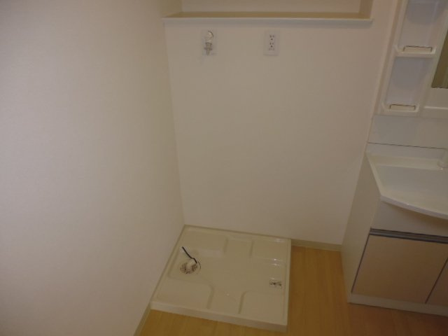 倉敷市児島阿津１丁目のアパートのその他|洗濯機置き場
