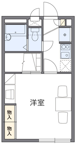 【間取り】 | リーザ美園