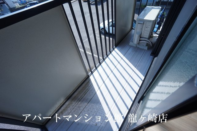 シェリールアタゴⅢのバルコニー