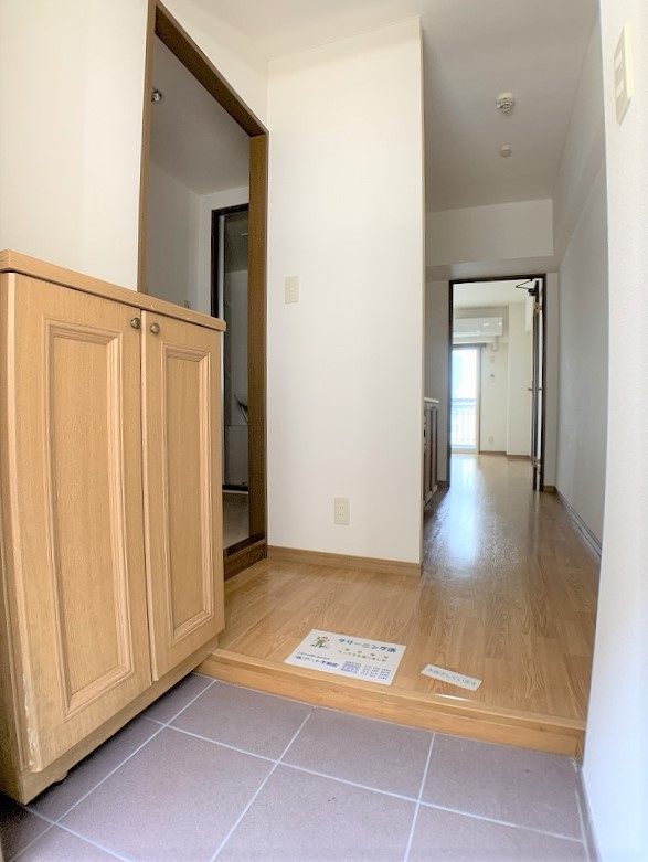 Ｍヒルズ大清水の玄関