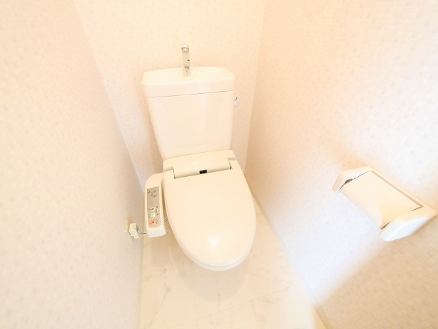 矢追テラスハウス　A棟のトイレ|トイレも気になるポイント
