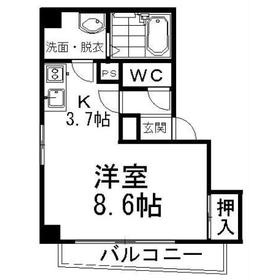 ロイヤルヒルズ大沢川原の間取り