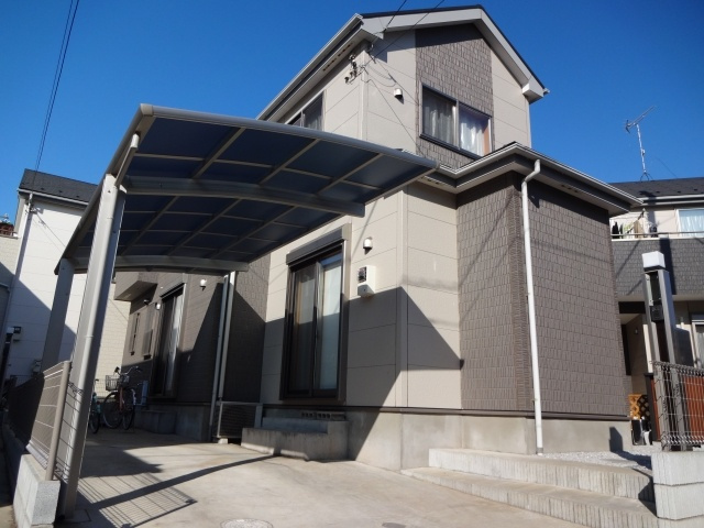 川越市的場2丁目貸家の外観