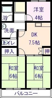 【間取り】 | エステートハイツ