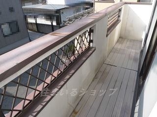 広島市安佐北区口田５丁目の一戸建てのバルコニー