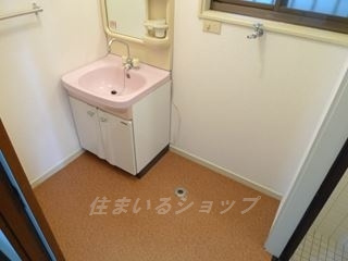 広島市安佐北区口田５丁目の一戸建ての洗面所