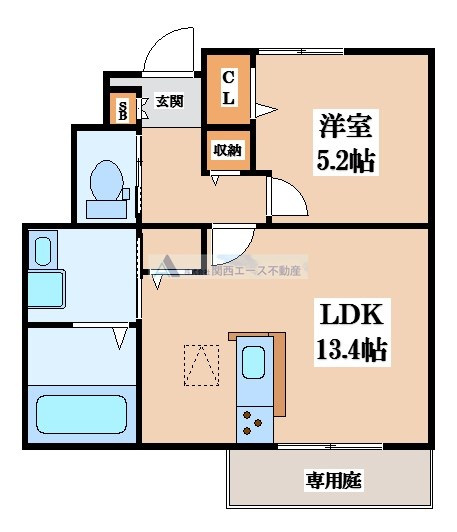【間取り】 | リヴェール若江