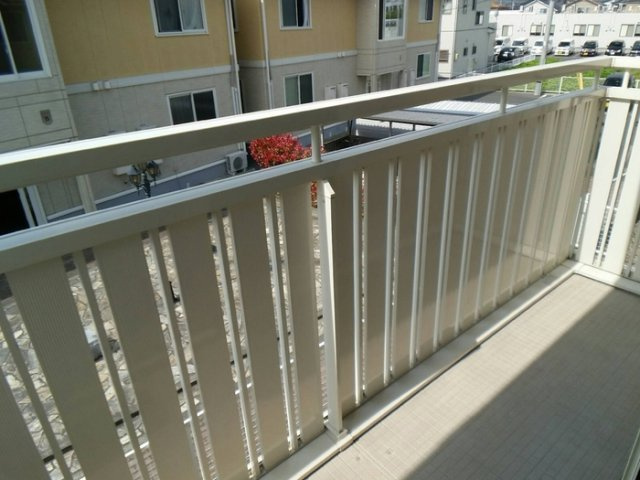 リビングタウン飯岡新田Ⅱのバルコニー